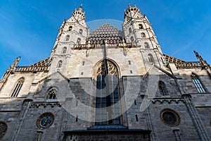 St. Stephen Cathedral Stephansdom in Stephansplatz in Vienna Austria