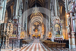 St Stephen cathedral in Vienna