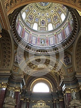 St. Stephen interior, Budapest