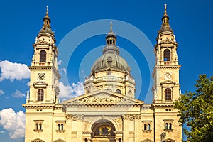 St. Stephen`s Basilica in Budapest, Hungary