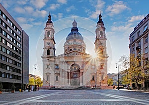 St. Stephen's Basilica in Budapest, Hungary photo