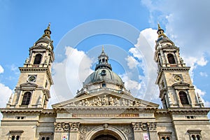 St.Stephen`s Basilica. Budapest, Hungary.