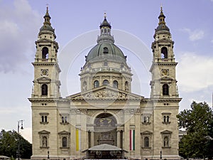 St. Stephen`s Basilica or church in Budapest, Hungary