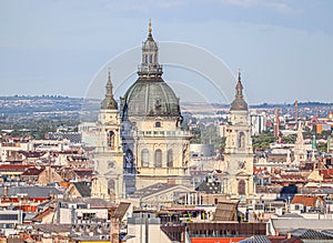 St. Stephenâs Basilica from a distance photo