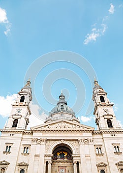 St. Stephen`s Basilica Szent Istvan Bazilika in Budapest, Hungary