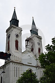 St. Stephen`s Cathedral in Sombor, Vojvodina, Serbia