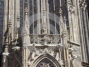 St. Stephen`s Cathedral in Vienna. Austria.