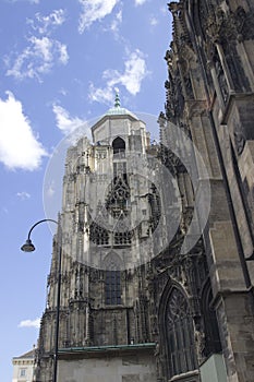 St. Stephen`s Cathedral in Vienna. Austria.