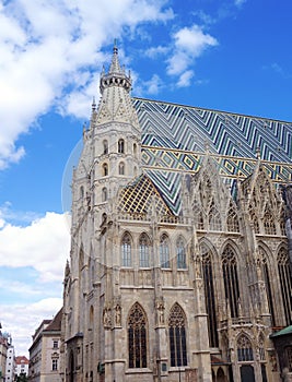 St. Stephen`s Cathedral in Vienna. Austria.