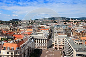 St. Stephen`s Square in Budapest