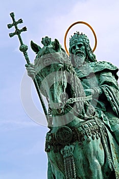St. stephen statue - close-up photo