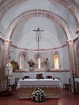 San Esteban church of Nieva photo