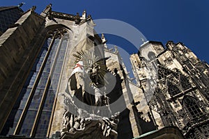 St. Stephens Cathedral (Stephansdom) in Vienna, Austria