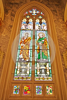 ST. Thaddaeus and ST. Simon Stained glass photo