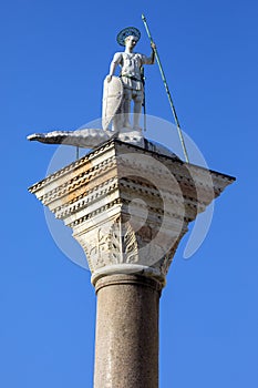 St. Theodore Column in Venice