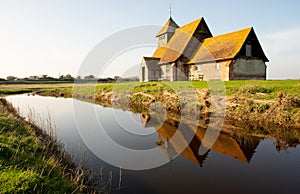 St. Thomas Becket church, Fairfield, Kent, England.