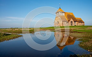 St. Thomas Becket church, Fairfield, Kent, England.