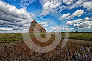 St Thomas Becket Church Fairfield in Kent England UK