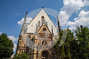 The St.Thomas church in the city of Leipzig, Saxony, Germany.