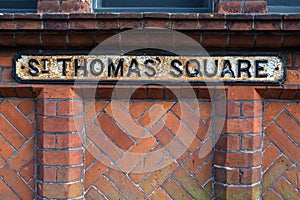 St. Thomas\' Square in Newport, Isle of Wight