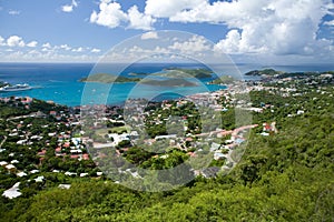 St Thomas, USVI. Charlotte Amalie.