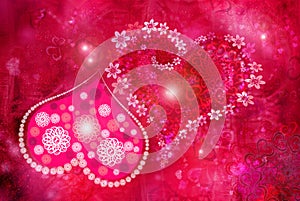 St. Valentine''s day texture