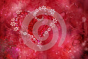 St. Valentine''s day texture