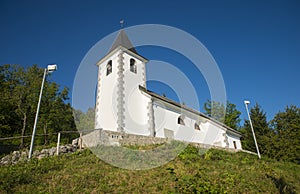 St. Vid church, Tuhinj valley, Slovenia