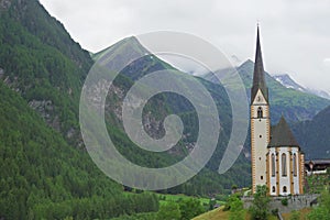 St Vincent Church in Heiligenblut am Grossglockner, Austria.