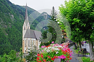 St Vincent Church in Heiligenblut am Grossglockner, Austria.