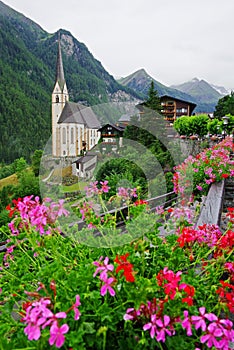 St Vincent Church in Heiligenblut am Grossglockner, Austria.