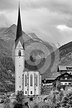 St Vincent Church in Heiligenblut am Grossglockner, Austria.