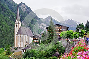 St Vincent Church in Heiligenblut am Grossglockner, Austria.