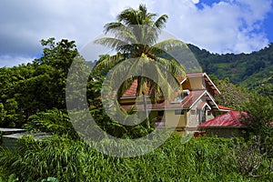 St Vincent panorama, Grenadines