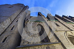 St. Vincent`s Church in Carcassonne photo