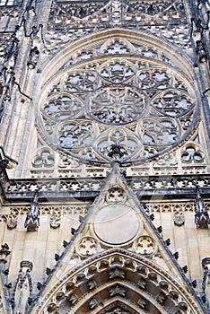 St. Vitus Cathedral at Prague Castle at Hradcany Prague Czech Republic photo