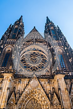 St. Vitus cathedral in Prague