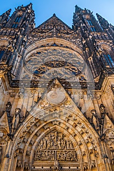 St. Vitus cathedral in Prague