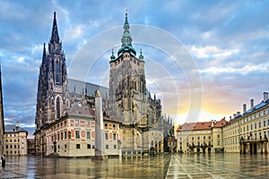 St. Vitus Cathedral in Prague, Czechia