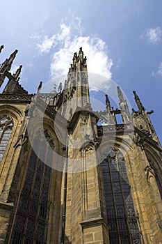 St. Vitus Cathedral in Prague Castle, July 2017