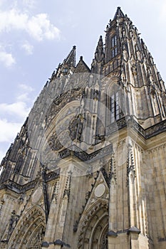 St. Vitus Cathedral in Prague Castle, July 2017