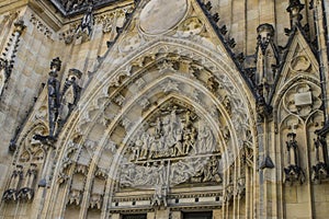 St. Vitus Cathedral in Prague Castle, July 2017