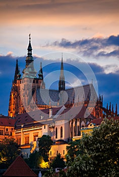St. Vitus Cathedral, Prague, Czech republic