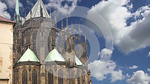 St. Vitus Cathedral Roman Catholic cathedral in Prague Castle and Hradcany, Czech Republic