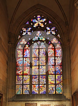 St. Vitus Cathedral stained glass
