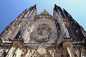St Vitus in Prague - Czech Republich - Europe photo