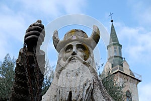 St. Zachariah statue, Ein Kerem.