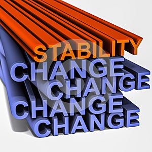 Stability amongst change photo