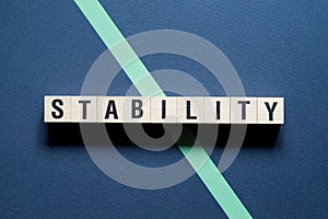 Stability word concept on cubes