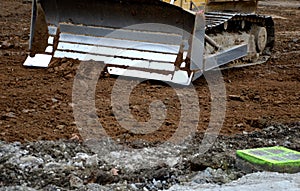 Stabilization of soils Unsuitable soils in construction are stabilized by mixing a bulldozer by adding a specified preparation of
